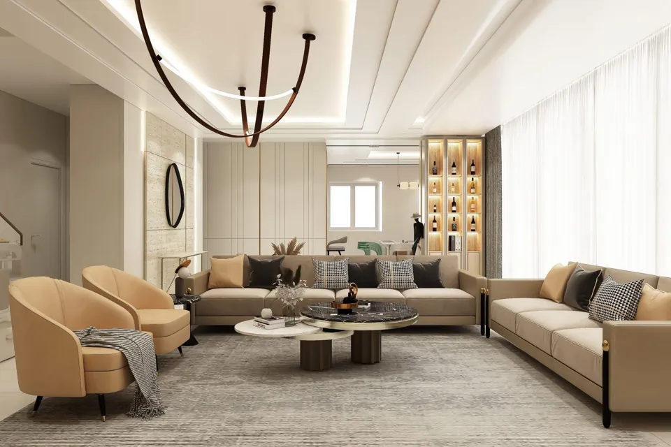 Illustrative home and property interior